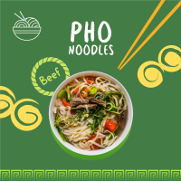Pho Food Bowl Instagram post Image Preview