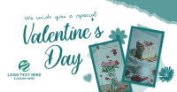 Scrapbook Valentines Greeting Facebook ad Image Preview