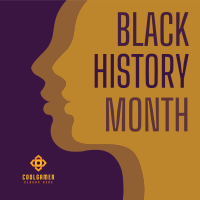 Black History Movement Instagram Post Design