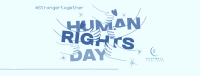 Human Rights Day Movement Facebook Cover Design