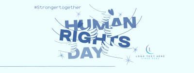 Human Rights Day Movement Facebook cover Image Preview