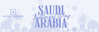 Saudi Arabia National Day Twitter Header Image Preview