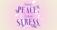 Relaxation Breathing  Quote Facebook ad Image Preview