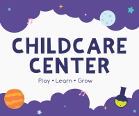 Childcare Center Facebook Post Design