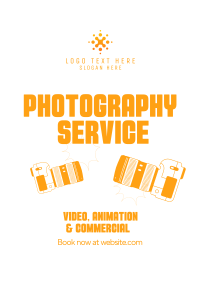 Professional  Videographer Poster Design