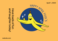 Banana Split Postcard Design