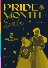 Pride Month Sale Poster Image Preview