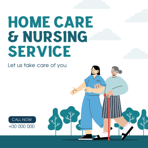 Homecare Service Instagram post Image Preview