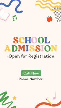 Fun Kids School Admission Instagram reel Image Preview