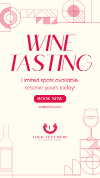 Elegant Wine Tasting Instagram Story Design