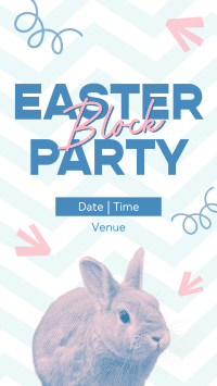 Easter Community Party Facebook Story Design