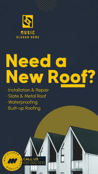 Building Roof Services Instagram story Image Preview