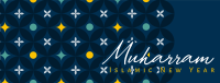 Muharram Monogram Facebook cover Image Preview