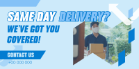 Courier Delivery Services Twitter Post Image Preview