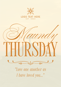 Holy Thursday Flyer Image Preview