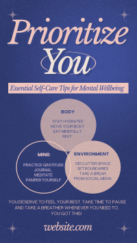 Minimalist Self-Care Tips Instagram Reel Image Preview