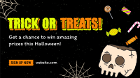 Creepy Tricky Treats Facebook Event Cover Design