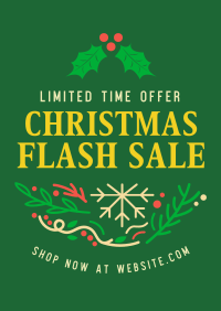 Christmas Flash Sale Poster Image Preview