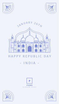 India Republic Day Facebook Story Design