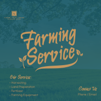 Farming Services Instagram post Image Preview