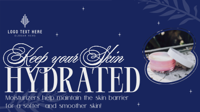 Skincare Hydration Benefits Facebook event cover Image Preview