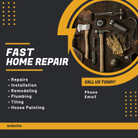 Fast Home Repair Instagram Post Image Preview