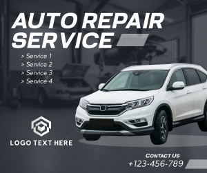 Auto Repair Service Facebook post Image Preview