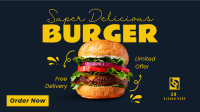 The Burger Delight Facebook event cover Image Preview