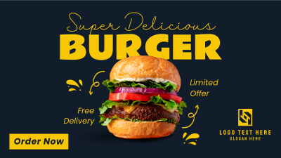 The Burger Delight Facebook event cover Image Preview