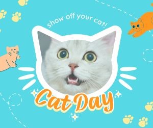 Show off your cat! Facebook post Image Preview