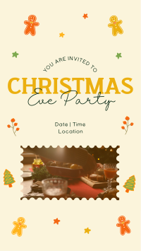 Christmas Eve Party Instagram Story Design