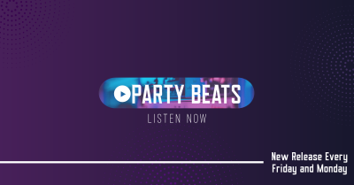 Party Music Facebook ad Image Preview