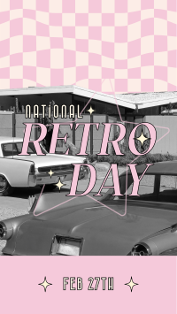 National Retro Day TikTok video Image Preview