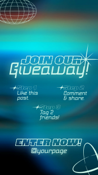 Retro Pop Giveaway TikTok Video Image Preview