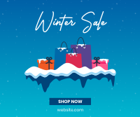 Winter Gifts Facebook Post Design