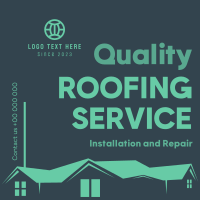 Quality Roofing Instagram Post Design