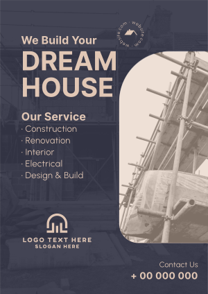 House Construct Flyer Image Preview