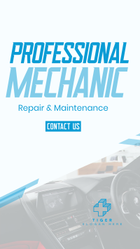 Automotive Professional Mechanic Instagram story Image Preview