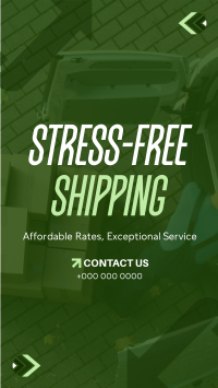 Corporate Shipping Service Instagram story Image Preview