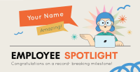 Employee Milestone Spotlight Facebook Ad Preview