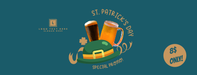 St. Patrick Beer Promo Facebook cover Image Preview