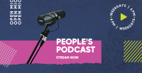 People's Podcast Facebook Ad Design