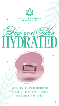 Skincare Hydration Benefits YouTube Short Design