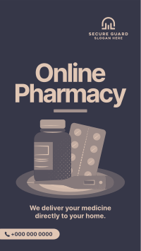 Online Pharmacy Facebook story Image Preview