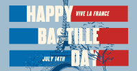 Bastille Day Facebook Ad Design