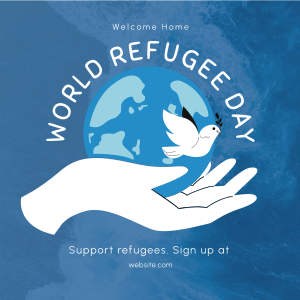 Refugee Earth Instagram post Image Preview