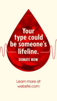 World Blood Donor Day Instagram Reel Image Preview