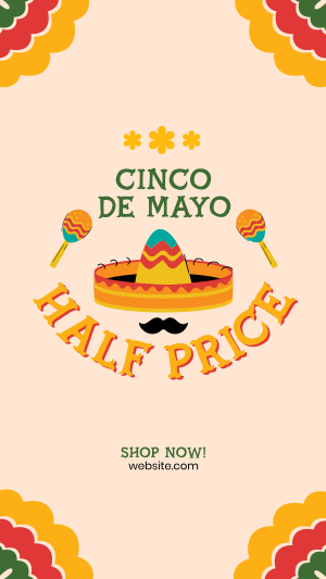 Cinco De Mayo Promo Instagram story Image Preview