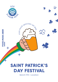 Saint Patrick's Fest Poster Design