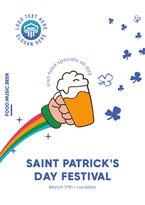 Saint Patrick's Fest Poster Image Preview